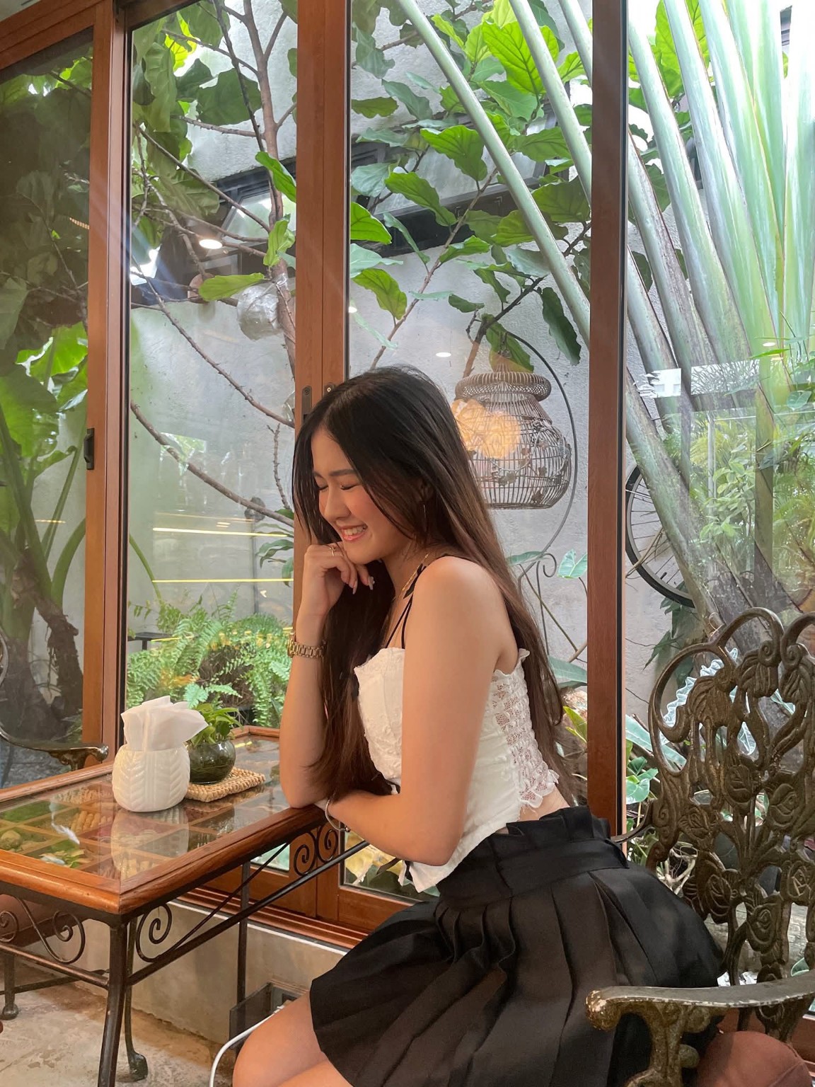 Indoor lifestyle portrait